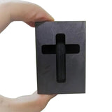 Graphite Ingot Bar Cross Shape Metal Melting Casting Mold