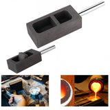 Graphite Ingot Bar Shape Crucible for Melting Refining Casting