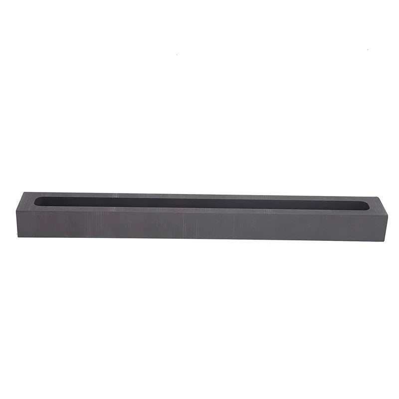 Graphite Ingot Mold 250x30x20mm for Melting Casting Refining Bar Slot Crucible