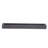 Graphite Ingot Mold 250x30x20mm for Melting Casting Refining Bar Slot Crucible