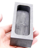 High Purity Graphite Ingot Mold for Silver/Gold Refining (4.92")