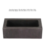 High Purity Graphite Ingot Mold Preventing Corrosion for Melting Silver Aluminum