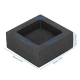 High Purity Graphite Ingot Mold 12ml Corrosion Resistant Quadrant Shape