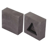 Graphite Ingot Mold Triangular Casting Ingot Mold 90g