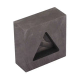 Graphite Ingot Mold Triangular Casting Ingot Mold 90g