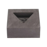 Graphite Ingot Mold Triangular Casting Ingot Mold 90g