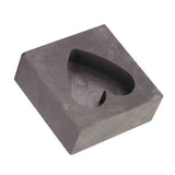 Heart Shape Graphite Ingot Mold for Zinc Refining Fast Hot Cold Conditions