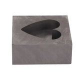 Heart Shape Graphite Mold for Copper Refining