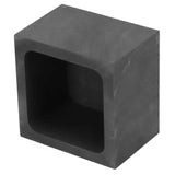 Impact Resistant Graphite Mold Square 45ml for Copper & Silver Refining