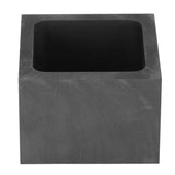 Impact Resistant Graphite Mold Square 45ml for Copper & Silver Refining