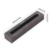 10ml Rectangular Graphite Mold for Silver Casting