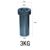 Graphite Crucible Silver Melting Furnace Accessories 1KG/2KG/3KG