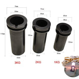 Graphite Crucible Jewelry Melting Furnace Accessory 3KG