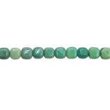 Grass Agate Beads Strand Cube Shape 6/8mm Natural Stone for Jewelry Making