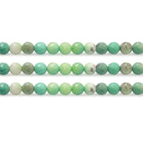 Grass Agate Faceted Round Loose Beads Strand 3/4/6/8mm