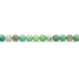 Grass Agate Faceted Round Loose Beads Strand 3/4/6/8mm