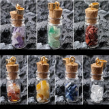 7 Chakra Healing Crystal Beads Charms for Necklace Jewelry Making
