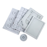 Gray Flocked Bead Board Bracelet Organizer