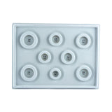 Gray Bead Board Jewelry Organizer Tray