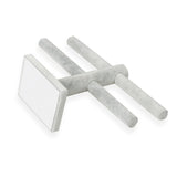 Gray Jewelry Display Shelf Earrings Ring Holder Stud Earring Accessories