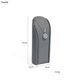 Gray Microfiber Pendant Display Stand