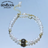 Gray Moonstone Love Affair Baroque Pearl Bracelet