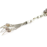 Gray Agate Stone Beads Bracelet 33 Rosary Tasbih Muslim Allah Muhammad