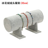 Gray T-Bar Jewelry Tower Bracelet Watch Stand