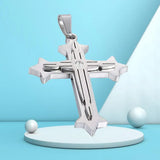 Charming Cross Chain Pendant Necklace for Men