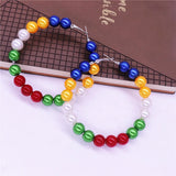 Large Pearl Masonic Eastern Star Earrings
