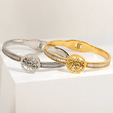Tree of Life Charm Bracelet Stainless Steel Waterproof Jewelry