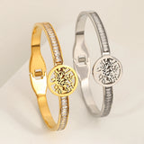 Tree of Life Charm Bracelet Stainless Steel Waterproof Jewelry