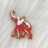 Greek Fraternity Elephant Letter Charms