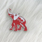 Greek Fraternity Elephant Letter Charms