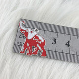 Greek Fraternity Elephant Letter Charms