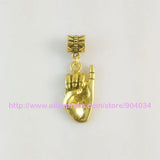 Greek Sorority Pinkie Up Charm for Bracelet