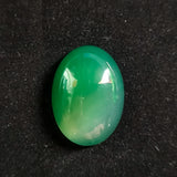 Green Agate 18*25mm Oval Minerale Gemstone Reiki Home Decoration