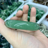 Green Aventurine Jade Bangle Gemstone Jewelry For Women