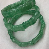 Green Aventurine Jade Stone Beads Bracelet Natural Gemstone Jewelry Bangle