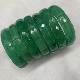 Green Aventurine Jade Stone Beads Bracelet Natural Gemstone Jewelry