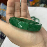 Green Aventurine Jade Stone Beads Bracelet Natural Gemstone Jewelry