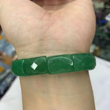 Green Aventurine Jade Stone Beads Bracelet Natural Gemstone Jewelry