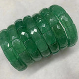 Green Aventurine Jade Stone Beads Bracelet Natural Gemstone Jewelry