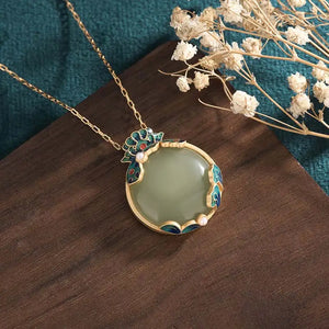 Green Aventurine Luck Necklace Pendant