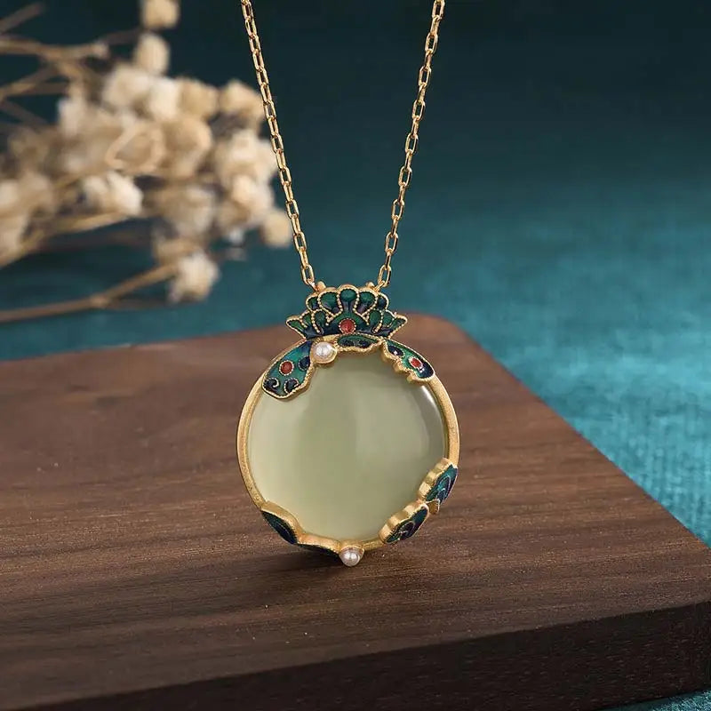 Green Aventurine Luck Necklace Pendant