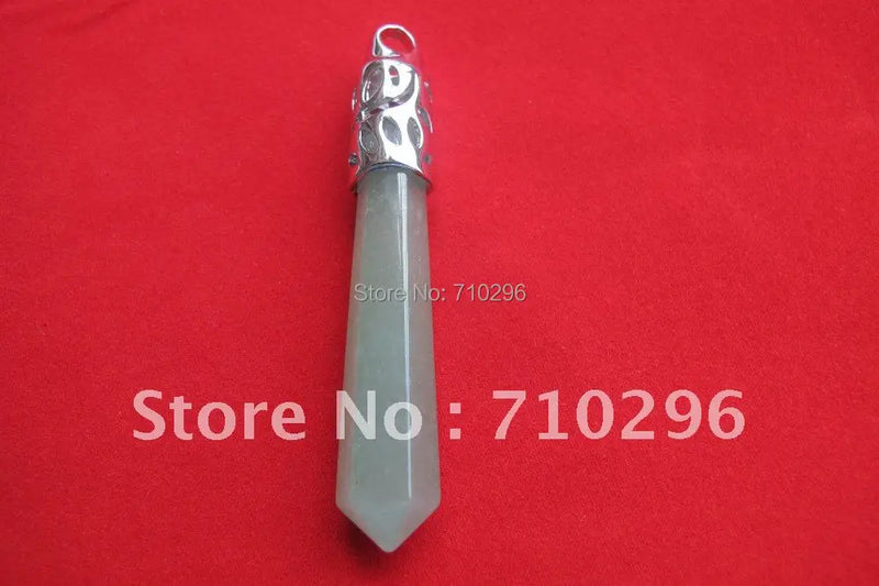 Green Aventurine Point Pendants 5 pcs/lot