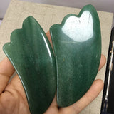 Green Aventurine Scrapping Plate Body Therapy Massager