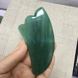 Green Aventurine Scrapping Plate Body Therapy Massager
