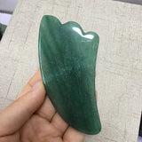 Green Aventurine Scrapping Plate Body Therapy Massager