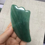 Green Aventurine Scrapping Plate Body Therapy Massager